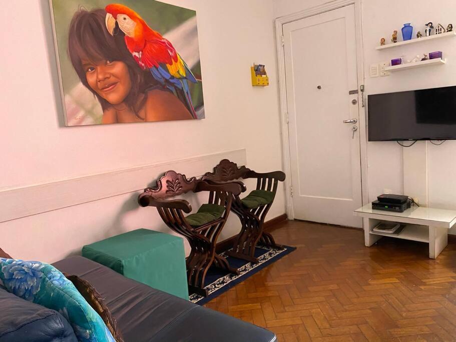 Charmoso Apartamento Na Av. Atlantica, Copacabana Rio de Janeiro Eksteriør billede